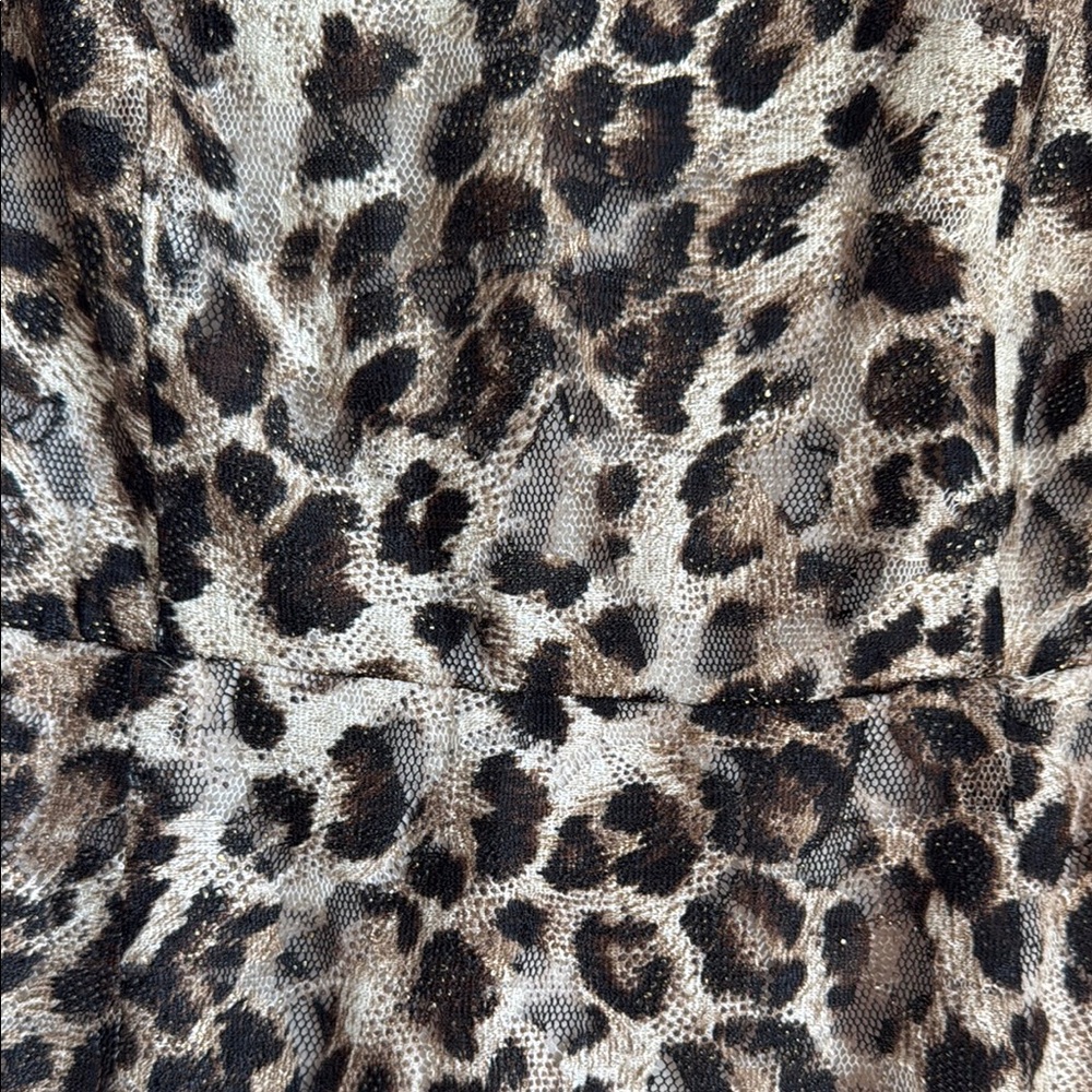 XXI Black and Tan Sheath Mini Dress - Picture 6 of 9